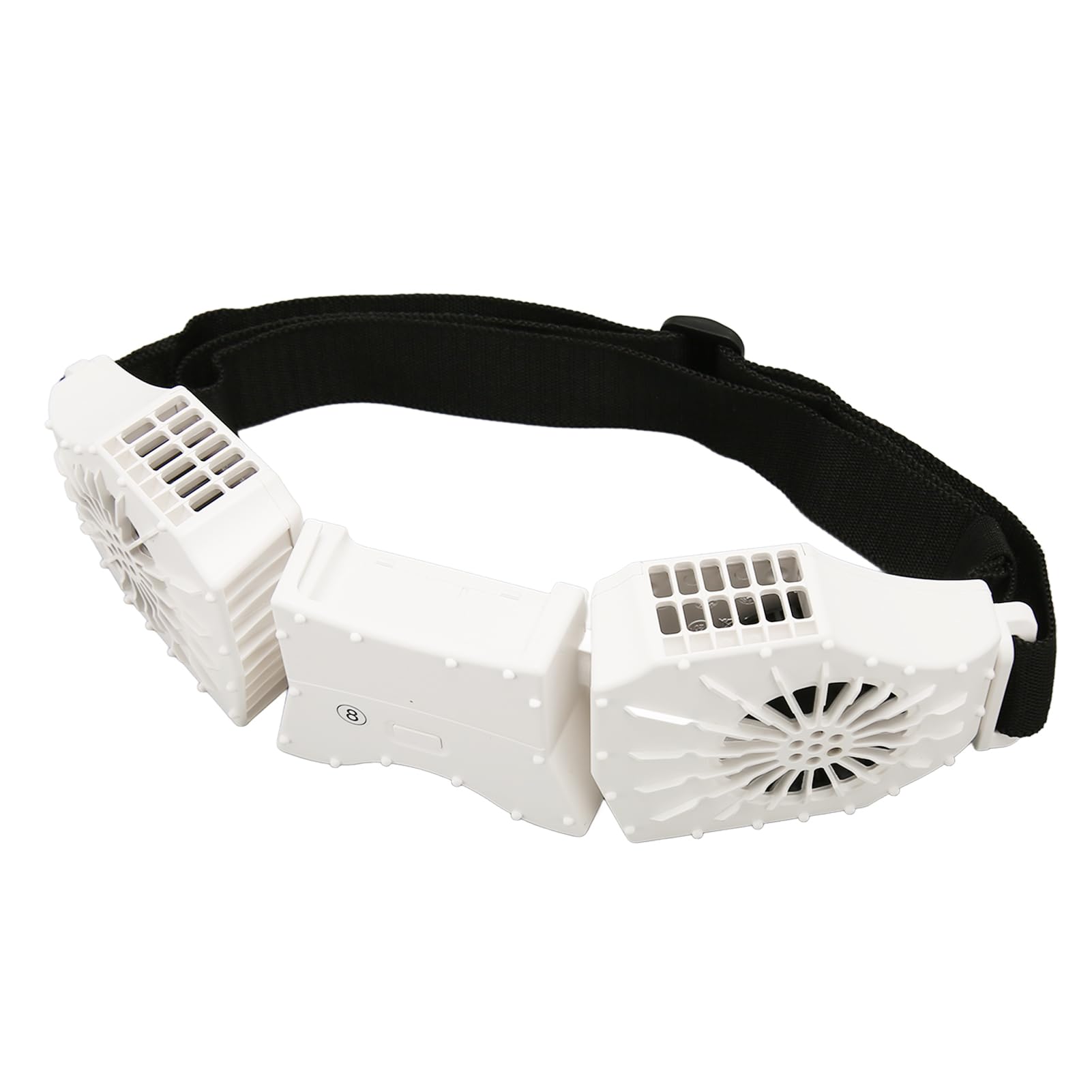 Ventilador de cintura de tres velocidades portátil y con batería Tipo C