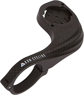 KOM Cycling Garmin Bike Mount with Carbon Finish from Garmin Edge Mount Designed for Garmin Edge 530 and Garmin 830 and Other Garmin Models - coolthings.us