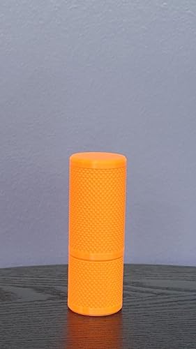 Vista 81 de Znet3D Eye Drop Vial Holder & Travel Carry Case - Securely Holds Three (3) Single-Use Vials - Screw-On Lid, Knurled Pattern - Keep Vials Safe & Silk