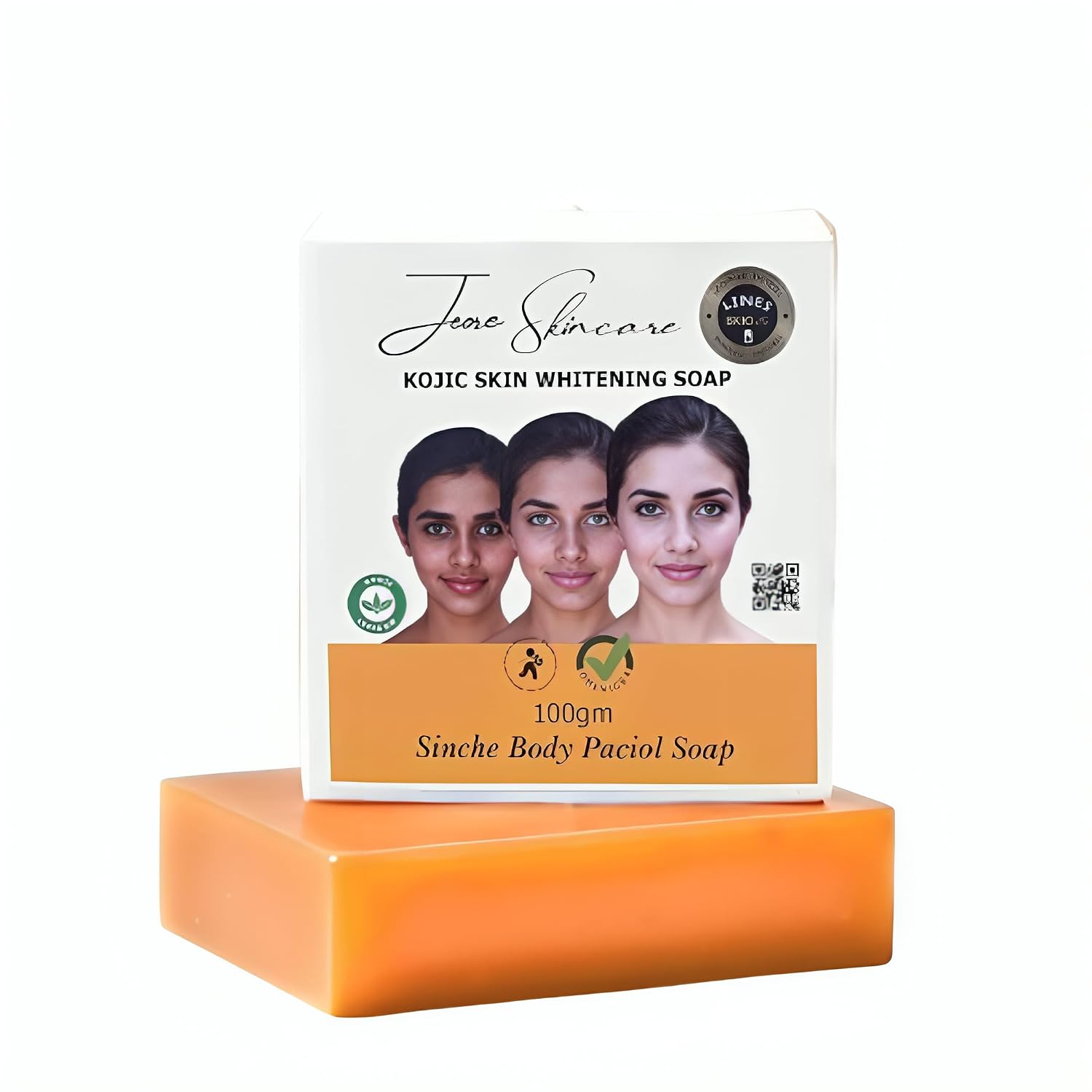 PINKIN Skincare Sinche Body Soap Natural & Nourishing Kojic Gentle Cleanse & Moisturize With Herbal Extracts Suitable For ...
