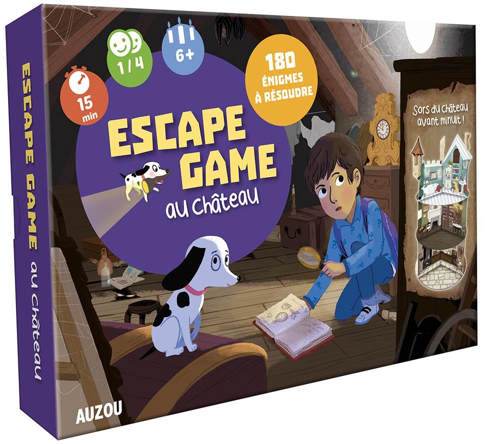 AUZOU Escape Game Escape Game AU CHÂTEAU (NE) - Tredez Emmanuel
