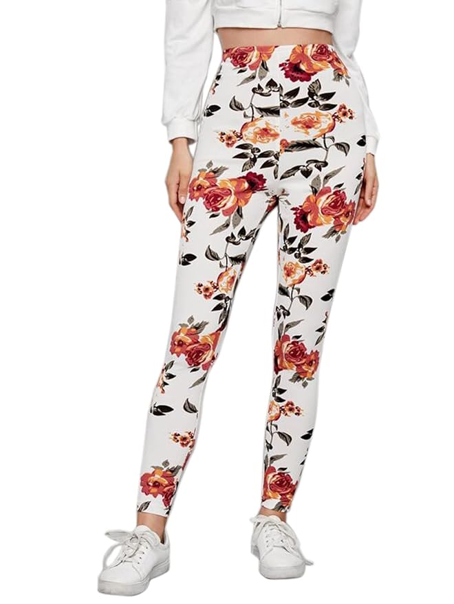 DTR FASHION Women's Ultra Soft Cotton 4 Way Stretchable Viscose Elasthane Fabric Ankle Length Leggings for Women