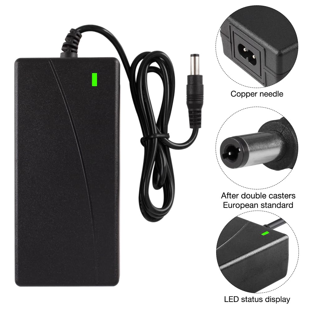 Charge Rapide Chargeur Universel Trotinette Électrique 42V 2A - 6 Connecteurs Différents | Pour M365, Hoverboard, E-Scooter Accessoires Trottinette Electrique