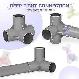 Trycooling Stuffed Animal Storage Zoo Stuffed Animal Holder Space Save Vertical Stuffed Animals Storage PVC with Elastic Band and Net for Playroom Bedroom Nursery (Grey 1)