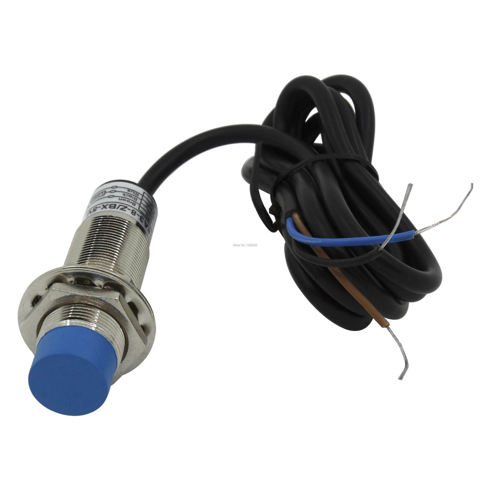 10pcs M18 8mm sensing DC 5V inductive proximity sensor switch NPN NO LJ18A3-8-Z/BX-5V work voltage 5VDC special for MCU