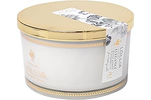 Lollia Wish Elegance 20 oz Fine White Amber & Mirabelle Bath Salts