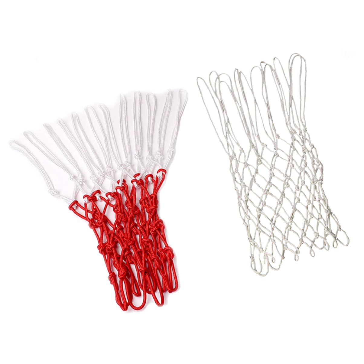 GOOHOCHY High-Density Nylon Basketball Net 12 Loop Braided for Basketball Rim Weatherproof and Durable for Courts
