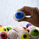 Asera 12 Pcs Soft Foam Sponge Eyeball Balls Set | High Bounce Lightweight Stress Relief Toys for Kids | Halloween Party Favors, Birthday Return Gift (Eye Ball Set of 12) gallery image
