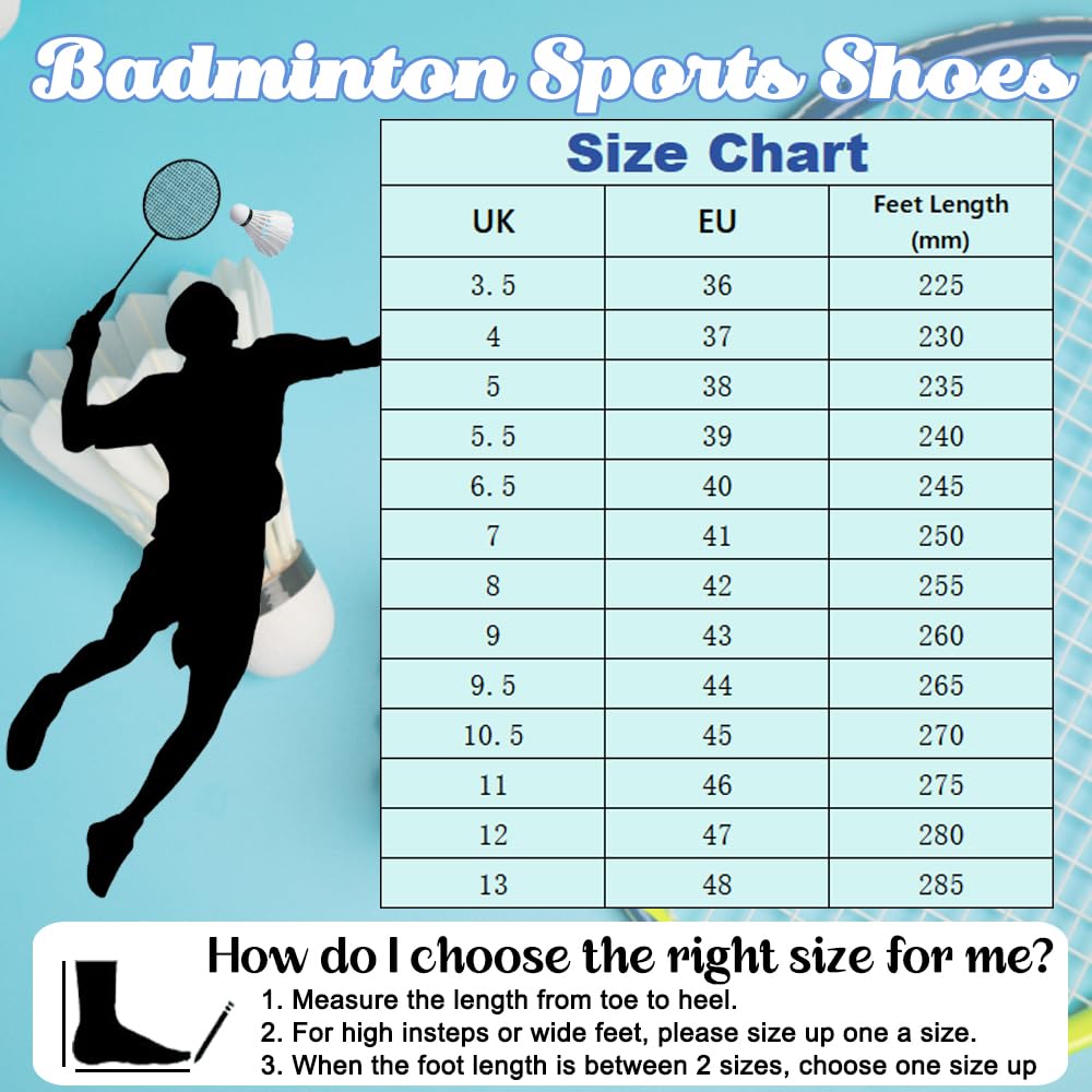 Hixingo Zapatillas Deportivas Hombre, Entrenamiento Corte Anti-Slip Zapatillas Hombre, 38-48 EU Zapatillas Running Hombre de Bádminton Tenis, Interior y Exterior Deportivas Hombre