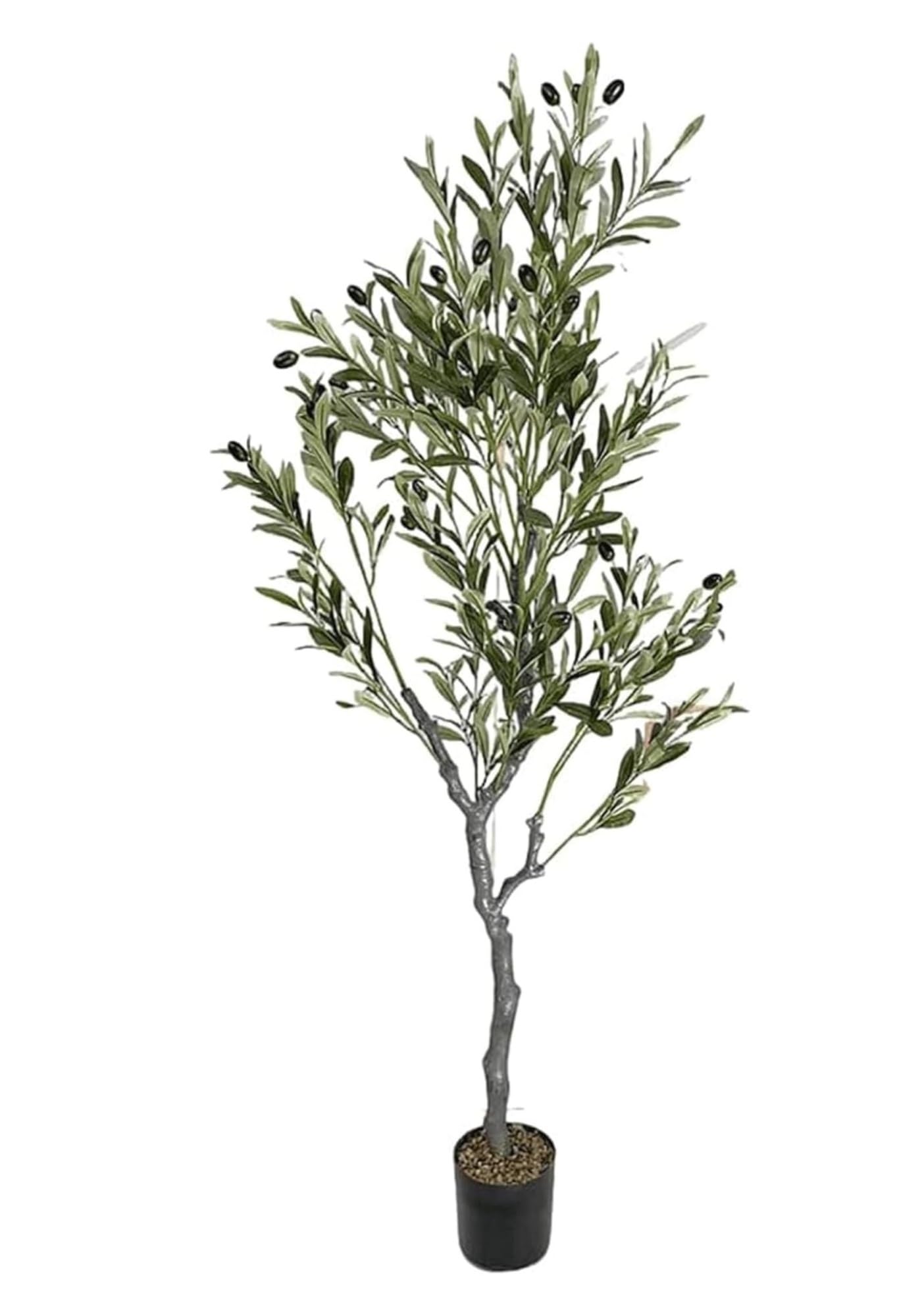 Ngdfgr As Known Indoor 120Cm/3.9 Ft Fake Tree Artificial Olive Tree Artificial Plant For Home Indoor And Outdoor Fake Plants Decor Artificial Tree,