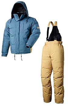 ★美品 Shimizu シミズ ダウンスーツ LLサイズ 釣り 防寒着 Amazon.co.jp: シミズ(shimizu) ダウンスーツSD ブルーグレー