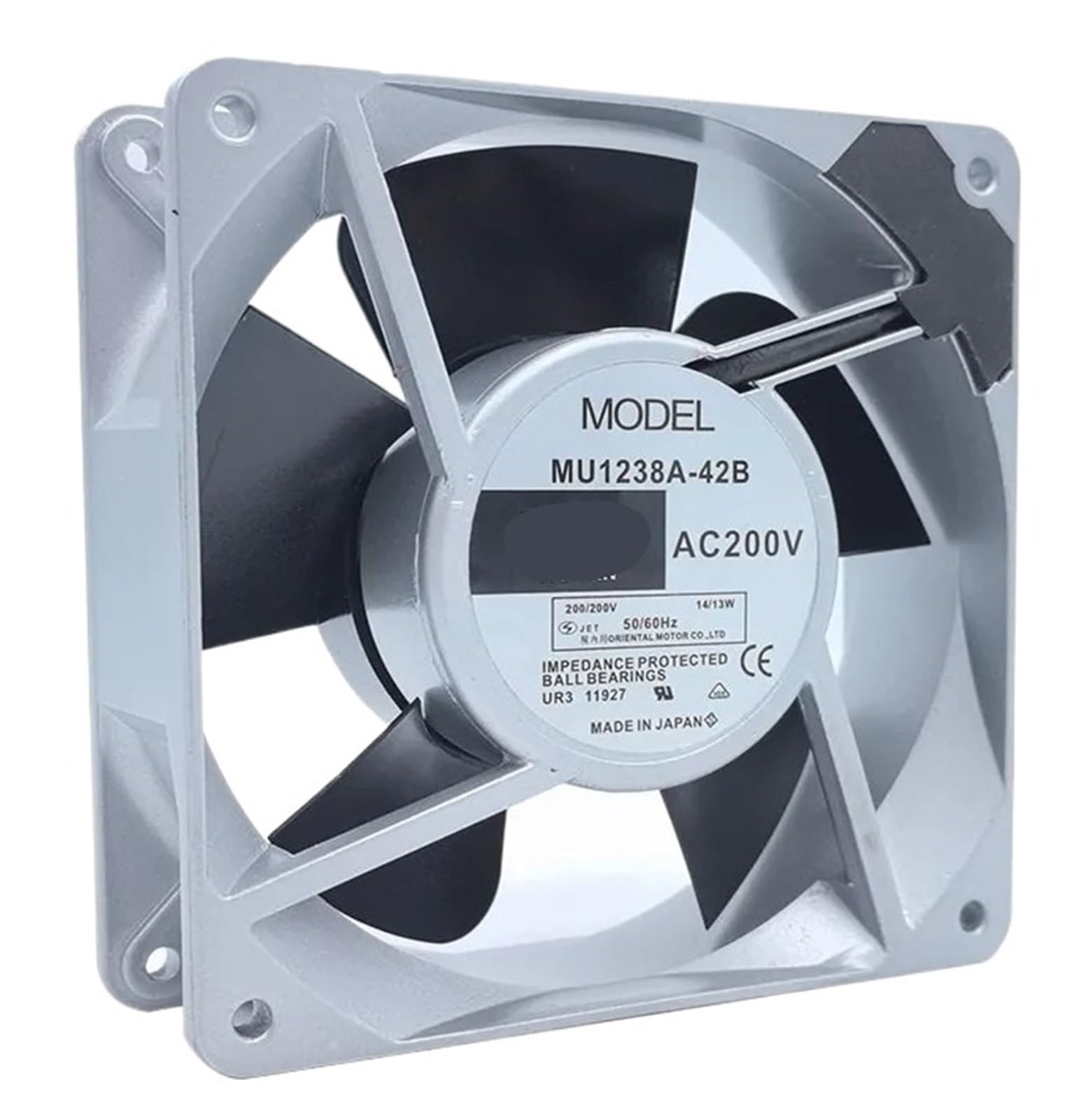 FSBNMNXPQ 120 "120" 38MM AC fan MU1238A-42B AC200V