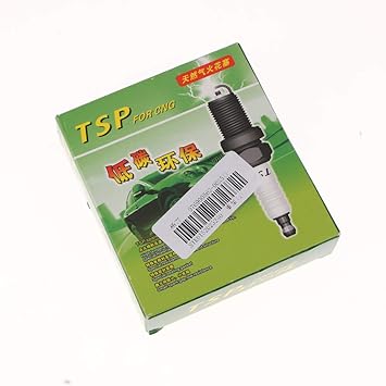 FLAWISH 4 Pieces Automobile Car High Performance TSP Three-Electrode Spark Plugs