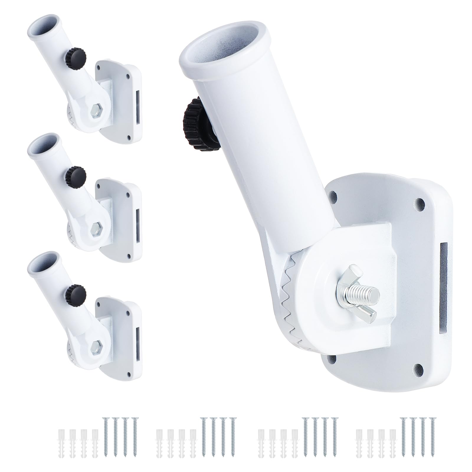 SUPPORT DE DRAPEAU Mural En Alliage D'aluminium - Fonctionnalité Réglable EUR 18,99 - FR