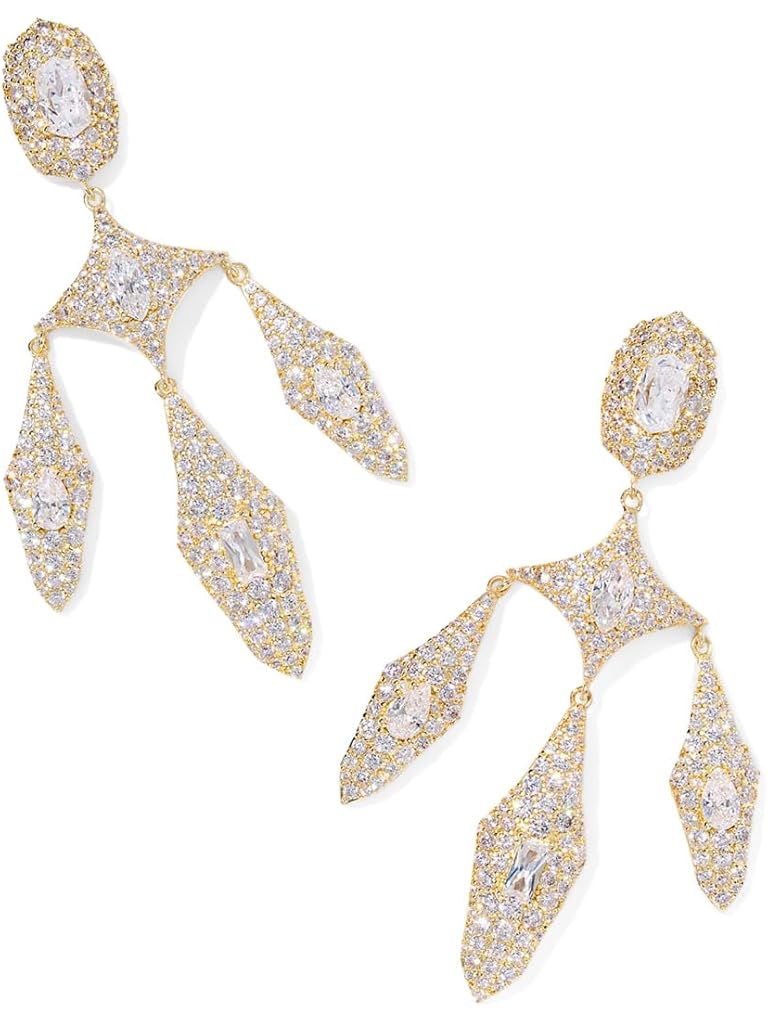 Gold Kendra Scott Bella Statement Earrings