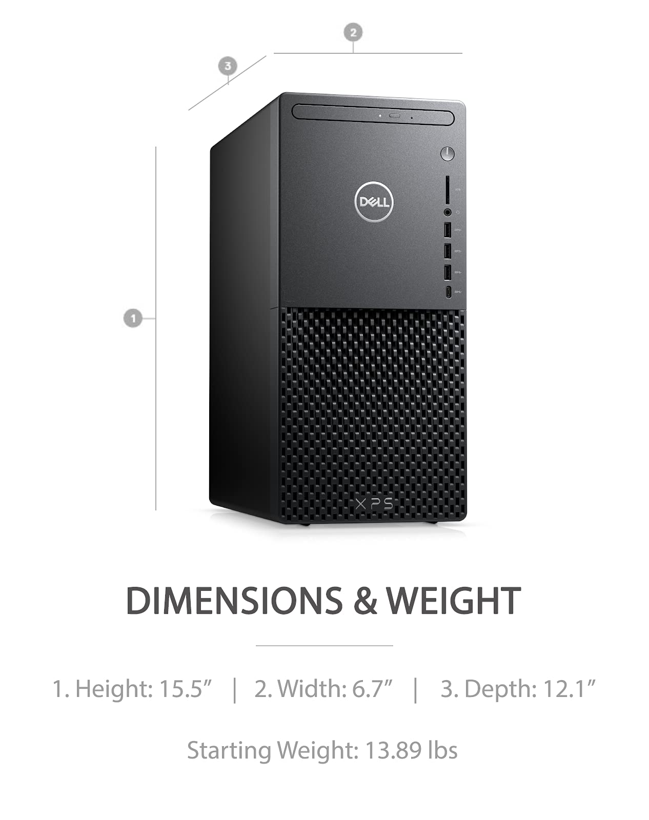 Amazon.com: DELL 2022 XPS 8940 Desktop PC, Intel Core i7-11700 