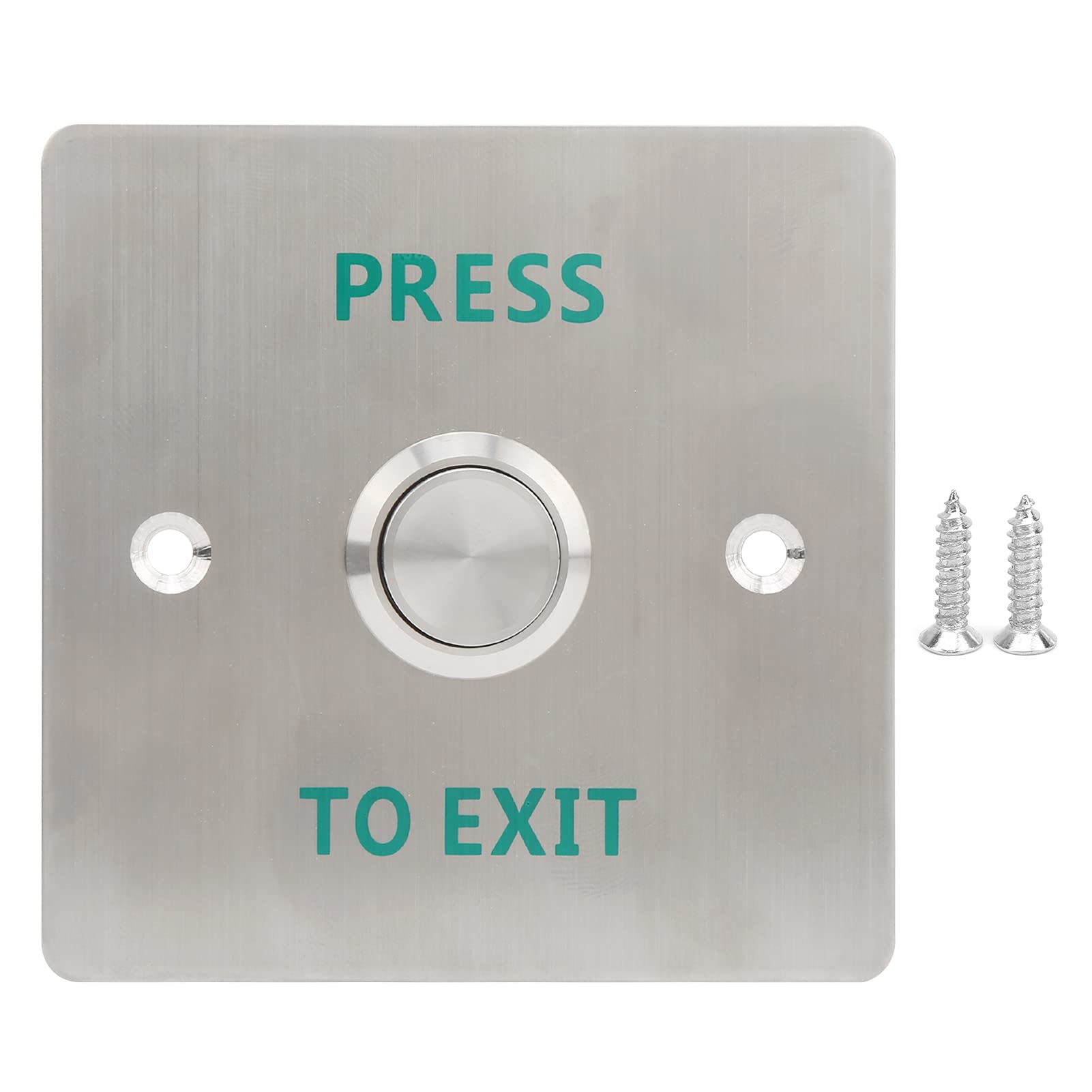 Tissting Press To Exit Button, Stainless Steel Door Exit Switch