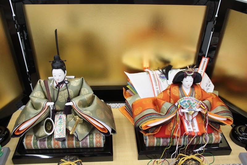 雛人形　雛飾り　親王飾り　橘桜　金屏風　京雛　桂甫作 雛人形 雛飾り 親王飾り 橘桜 金屏風 京雛 桂甫作 Amazon |