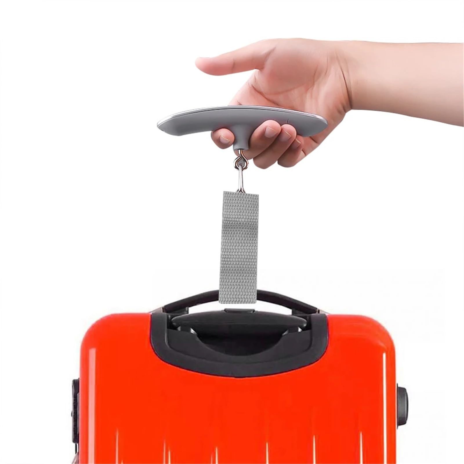 Cyfrowa waga bagażowa 5 sztuk elektronicznej wagi bagażowej z cyfrowym wyświetlaczem LCD, wisząca waga do walizek podróżnych, narzędzie ważenia bagażu,do biżuterii kuchennej