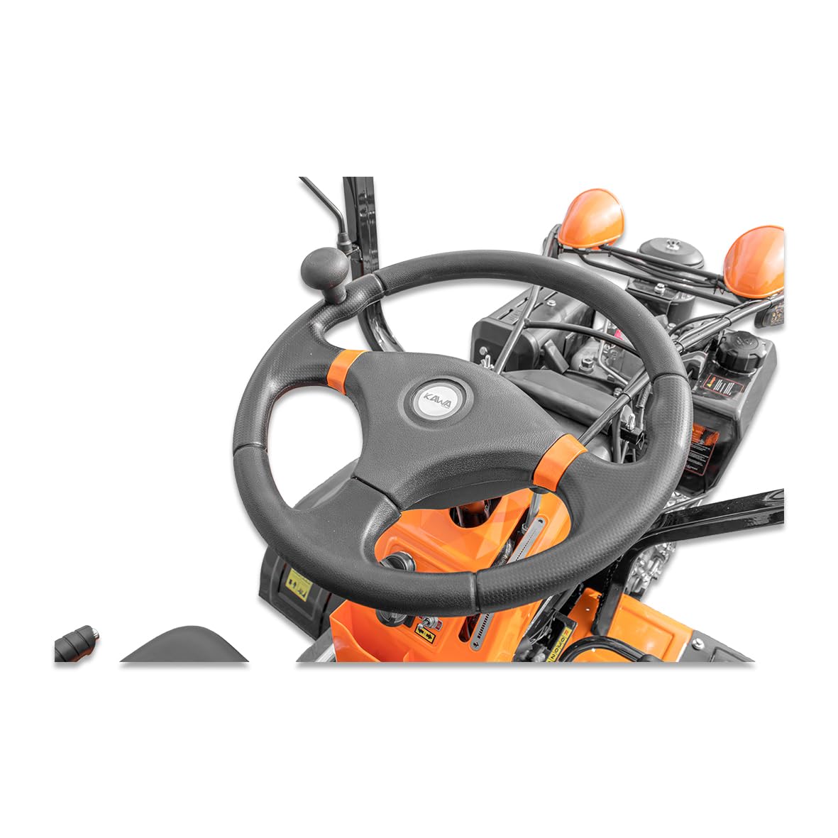 Kawapower Mini Tractor Cultivador 11HP Diesel - Arranque Eléctrico, 4 Velocidades