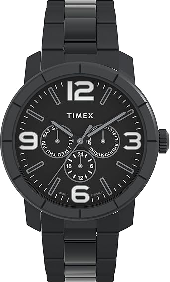 Timex Men's Mod 44mm Watch - Black Bracelet Dial Case