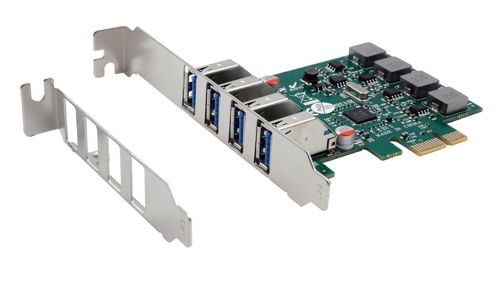EX-11044 4-Port USB 3.2 Gen 1 PCIe Card