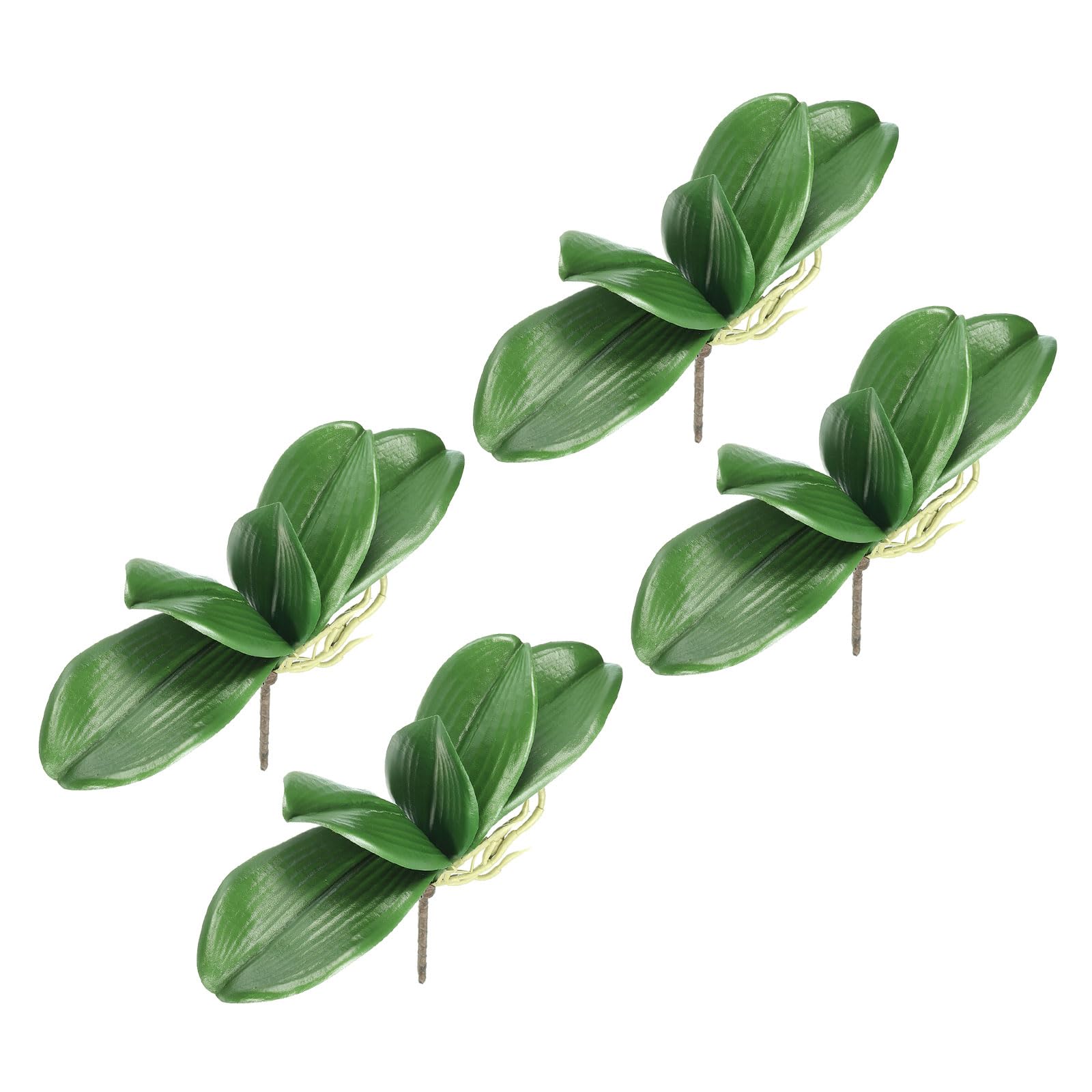 PATIKIL Faux Orchid Leaves 3.3 Inch