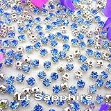 Verwendung: Kleidung, Schmuck HHTC Kristall nähen auf, Rhinestones, Kleid-Nieten, Kleid-Korne, Qualitäts-Kristall nähen auf Strass, Glitter Kristall Sew Diy bunte Kleid Steine ​​Mix Form-Glasrhinestones for Beutel Schuhe Kleidung