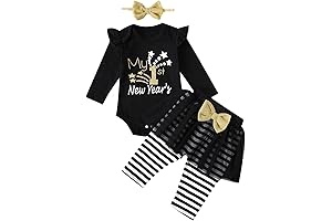 Baby Girl New Year Outfit: My 1st New Year Clothes