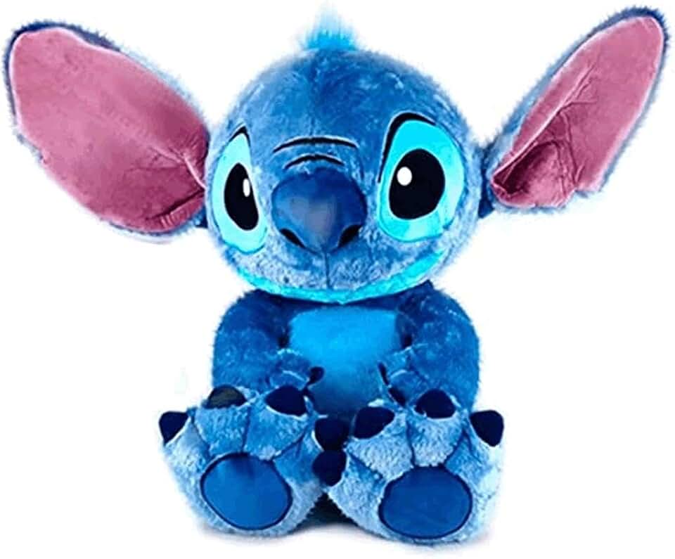 Disney - Pelúcia Stitch Big Feet 45cm, Azul
