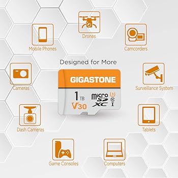 その他 gigastone 4k Camera Pro 1TB Amazon | 【5年保証】GIGASTONE マイクロSDカード 1TB Camera
