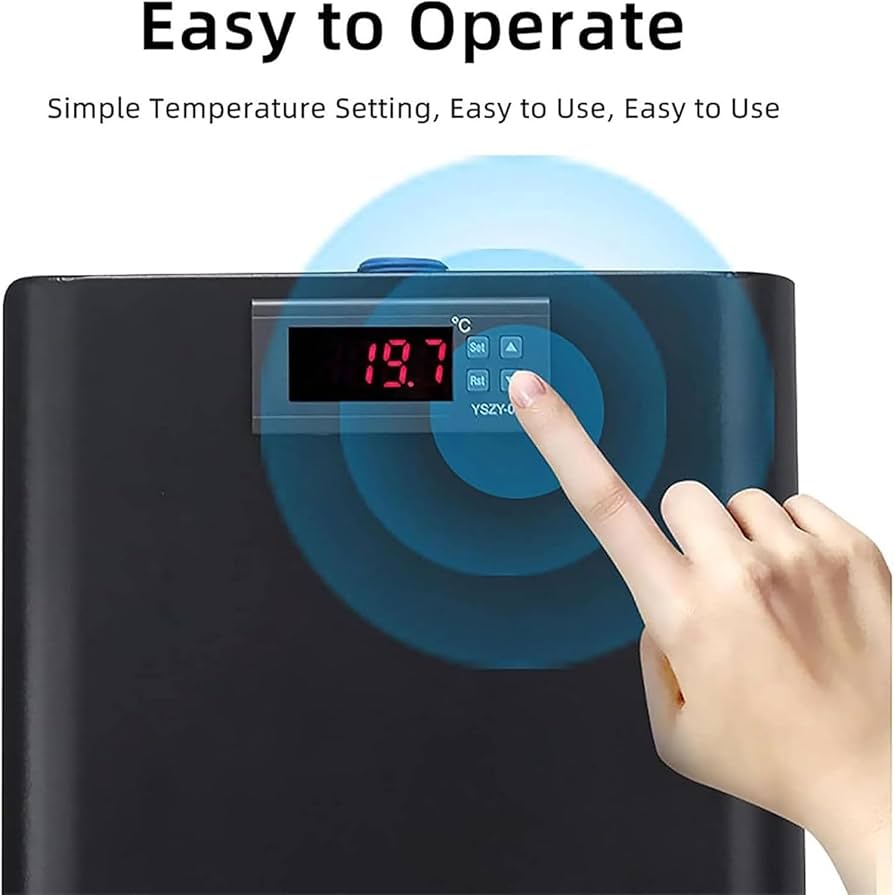 チラー　水槽用冷却クーラー　YSZY-01 Amazon.co.jp: 72W ウォーターチラー、コンパクト設計 AC100