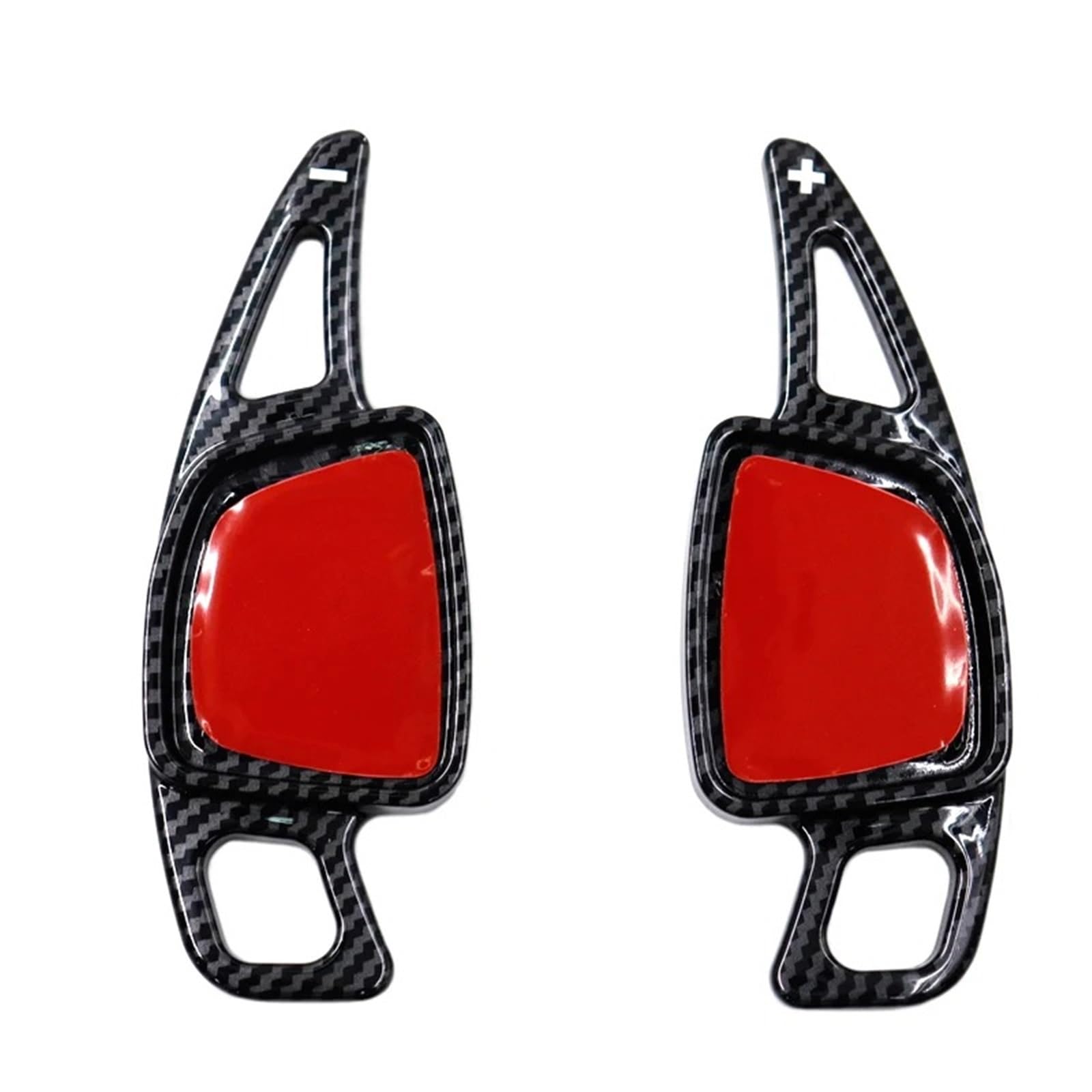 Immlsx Carbon Fiber Car Shift Paddle For A3 For A4 For A5 For A7 For A8 S3 S4 S5 S6 S7 2020 2021 Car Sports Steering Wheel Shift Paddle Shifter Abs Gear Shifter Paddles