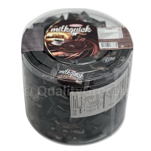 Tayas Milkquick - Caramelo de café duro turco envuelto individualmente, bombón de café con relleno de café, 35.27 oz, 35.27 onzas