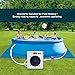 villastar Pool Heater for Above Ground Pool, Pool Heater, Pool Heat Pump 16036 BTU/hr, Up to 5000 gallons, Fit 15/18/24 Foot Pool, 110V Pool Heater Above Ground