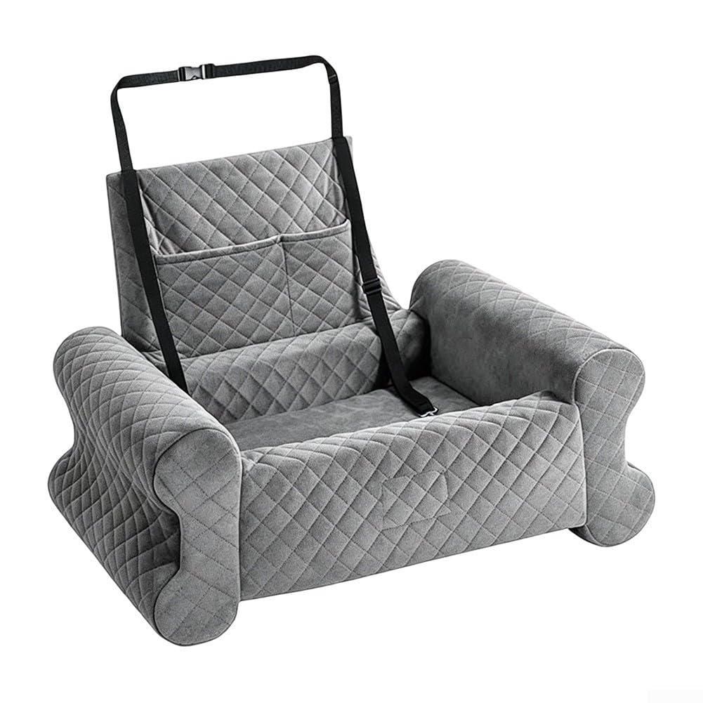 Hundesitz Auto 89x57cm Groß Wasserdicht(Gray)