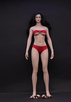 OBEST TBLeague Super Flexible 1/6 Plump Action Figure Seamless Suntan Female Body Non-Removable FeetPLLB2020-S43
