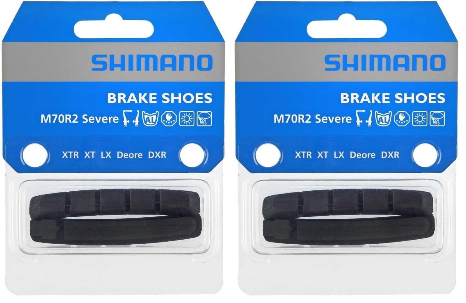 Amazon.co.jp: シマノ M70R2(シビアコンディション用)ブレーキシュー