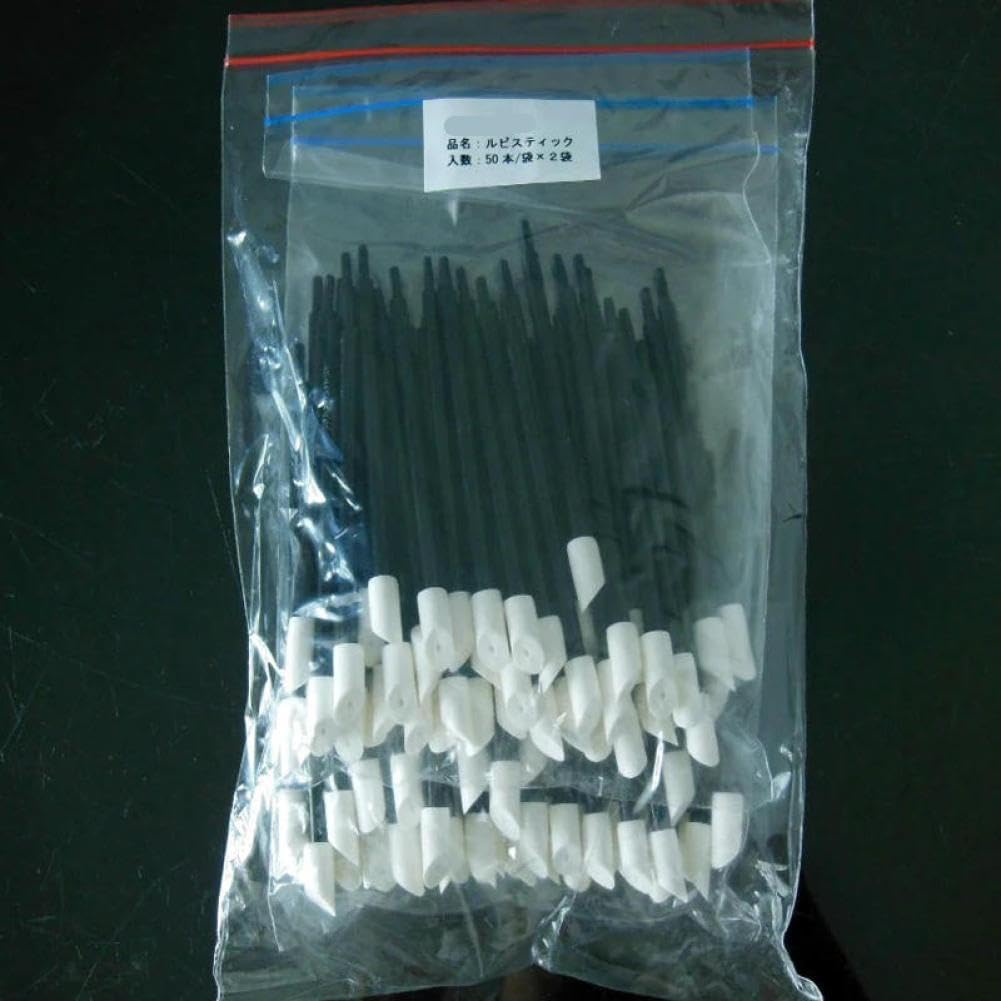 T21 Cleaning Swabs for Rubystick Cotton Head Solvent 4X Compatible with Mimaki Roland Mutoh for T-21(100head and Pole)