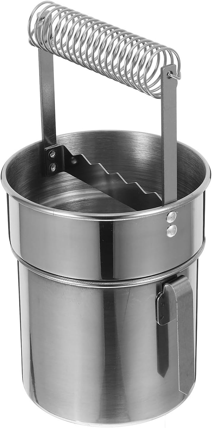 Stainless Steel Brush Washing Bucket with Oil Pot for Painting