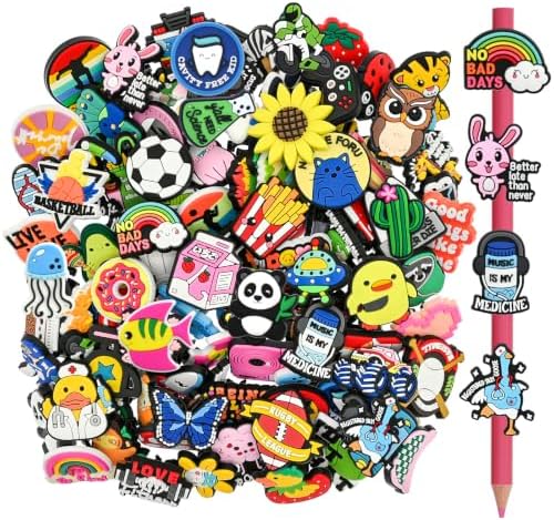 20 peças de topo, pingentes de lápis fofos para decoração de prêm...