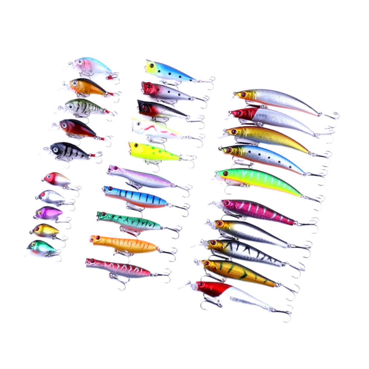 Leurres de Pêche en Métal Forme Poisson 6 Spécifications 30 Ambiance Noël