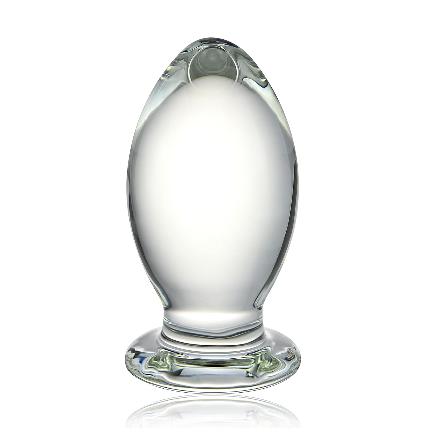 Glass Anal Plug Bomb Butt Plug Trainer G-spot Prostate Massage Sex Toy for Men Women Vaginal Anal Play