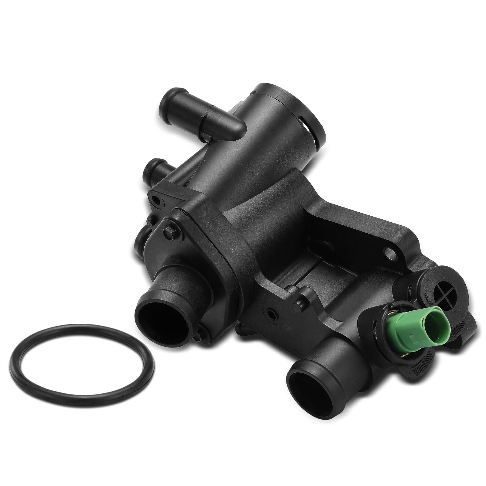 Frankberg Termostato del liquido di raffreddamento 4 Poli 87 °C | 032121111AF; Compatibile con: L.u.p.o 6E1 6X1, Polo 6N2, Ibiza II 6K1, Arosa 6H1