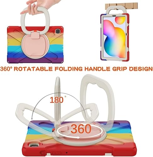 Miniatura 122 de Funda resistente para Galaxy Tab S10 Ultra 2024/S9 Ultra 2023/S8 Ultra 2022, funda híbrida resistente con soporte para bolígrafo S, funda a prueba