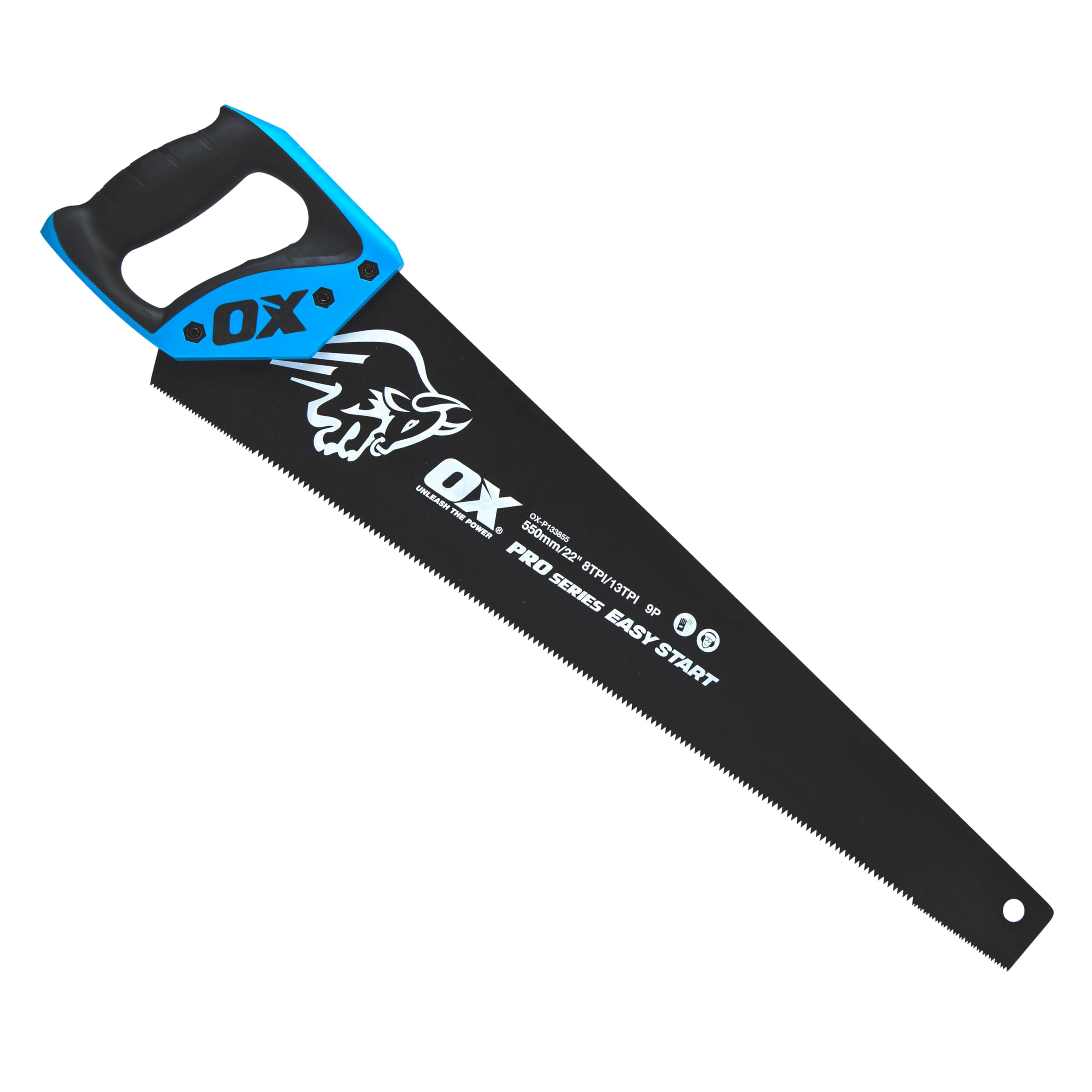 OX Pro OX-P133855 Quick / Easy Start Handsaw 550mm / 22in