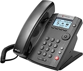 Polycom VVX 201 HD Business Media IP Desk Phone optimised for SFB (No PSU)
