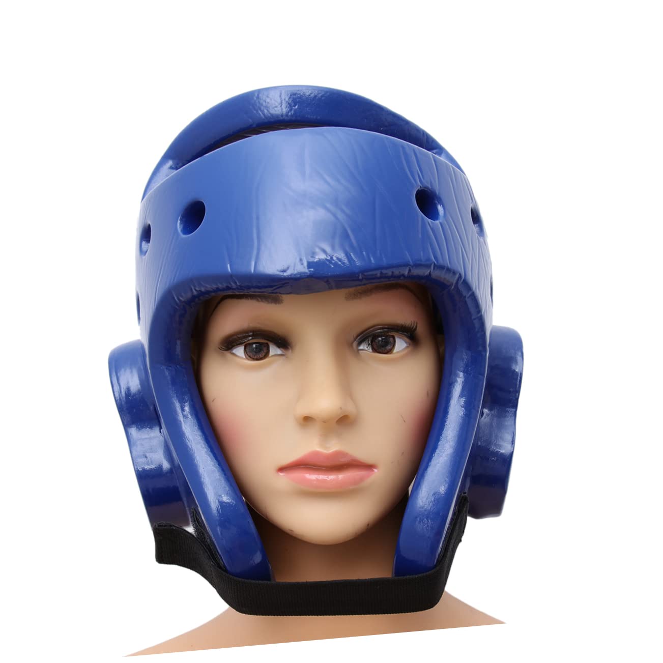 Happyyami Casco de Boxeo para Kickboxing Tocado Equipo de Protección Inflable Kinder Rojo