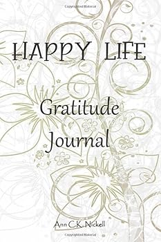 Paperback Happy Life Gratitude Journal Book