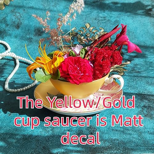 Pulchritudie S18768-CS/MOB Fine Bone China Teacup And Saucer Set thumb #5